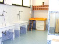 Il bagno della sezione medi